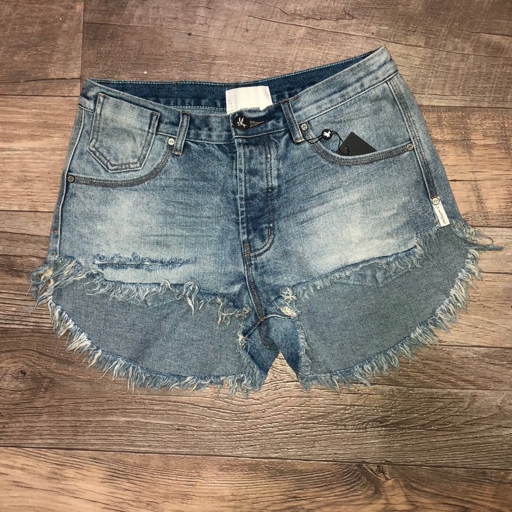 One Teaspoon denim shorts